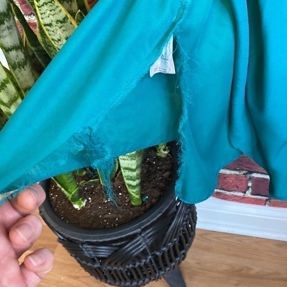 Whistles 100% Silk Faux Wrap Dress Size 6 - Picture 14 of 14